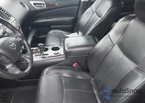 2014 Nissan Pathfinder Platinum из США, поврежденный, VIN 5N1AR2MM3EC698527